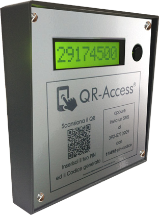 QRAccess - Targa Amministratore controllo accessi al condominio