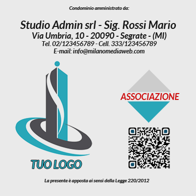 Targa Amministratore Condominio Forex